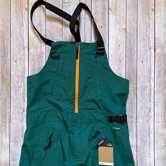 The North Face Men’s Dragline Bib Winter Ski Pants - Picture 4 of 16